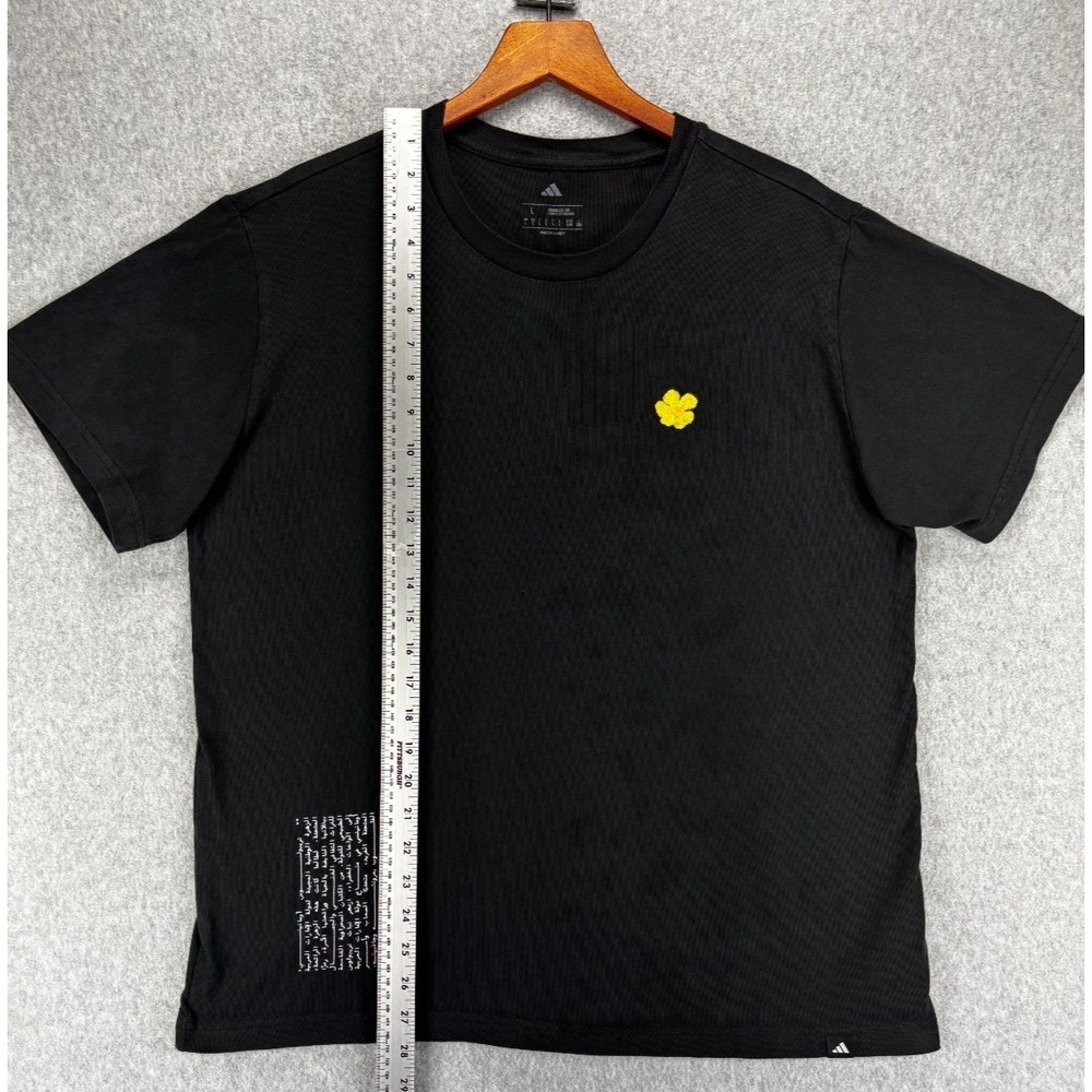 Adidas UAE Flower Tee (Gender Neutral) - Black XL - Picture 9 of 9